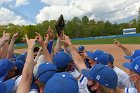 Baseball vs Babson NEWMAC Finals  Wheaton College vs Babson College play in the NEWMAC baseball championship finals. - (Photo by Keith Nordstrom) : Wheaton, baseball, NEWMAC, Babson
